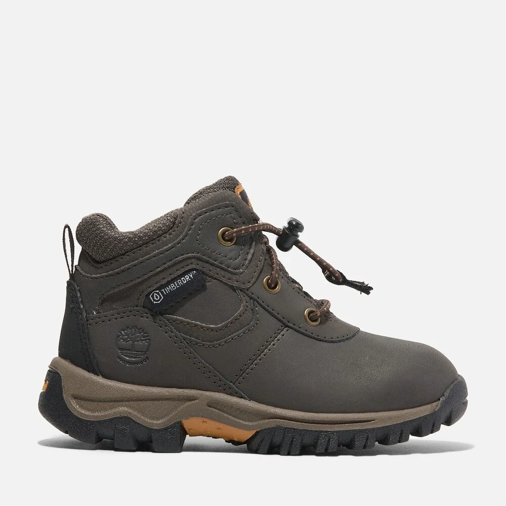 Timberland MT. Maddsen TB0A14IX242 Toddler Brown Waterproof Hiking Boots RHS9024